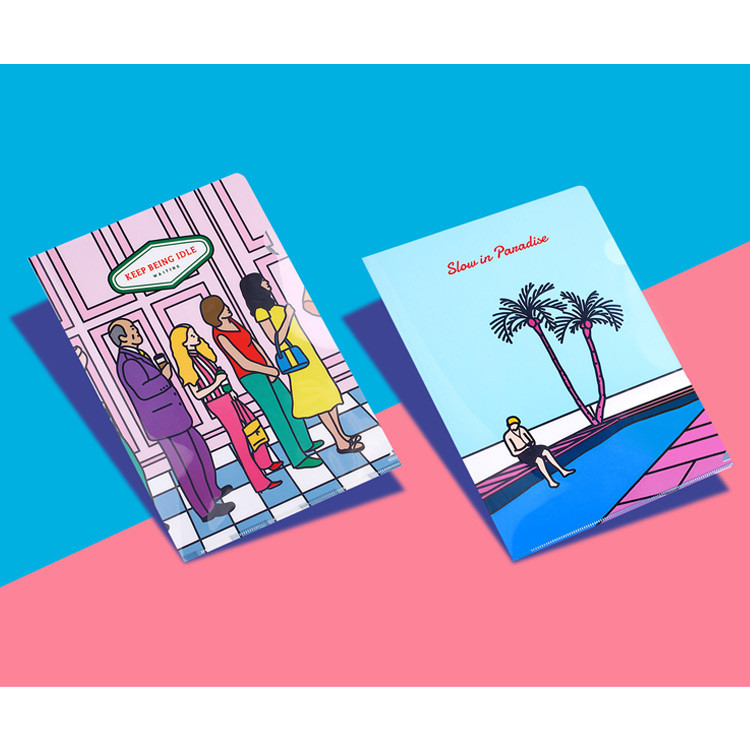 Lazy lounge retro file folder