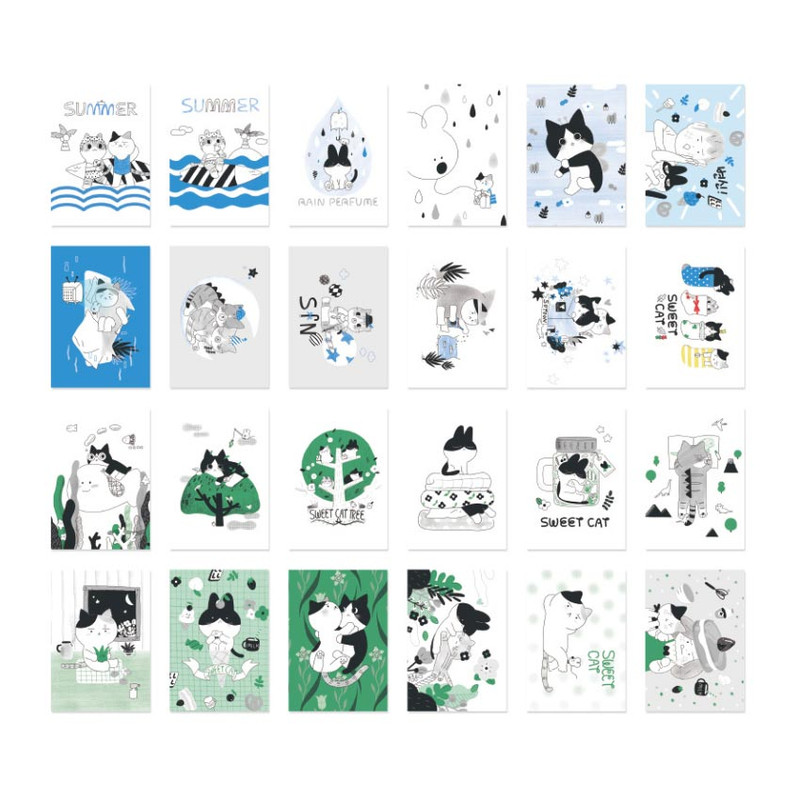 Pack of 48 stickers - NACOO Salmon Label Sticker Pack