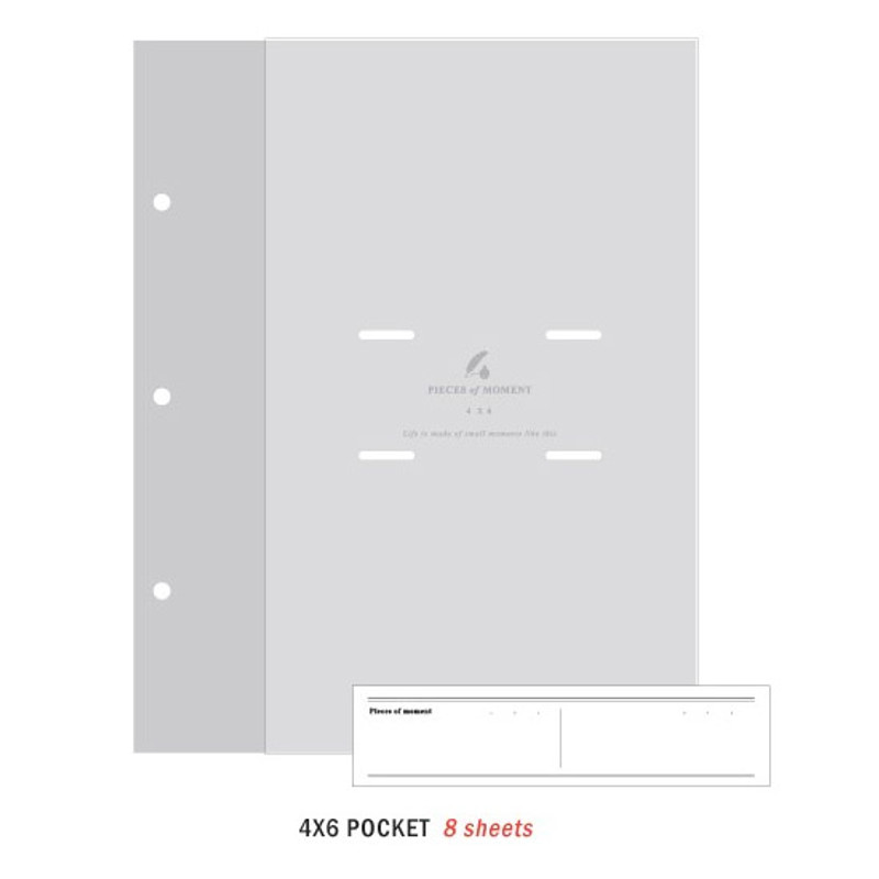 4 X 6 pocket - Piece of moment memory 3 ring binder 4 X 6 pocket - Piece of moment memory 3 ring binder