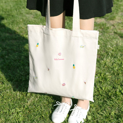 hello summer eco tote bag - 03