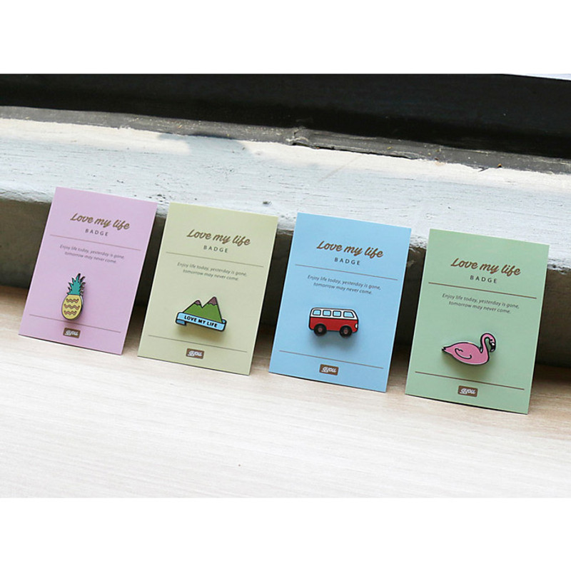 Love my life badge