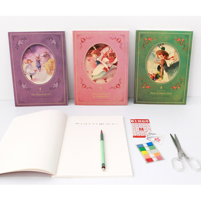 Classic story free lined notebook