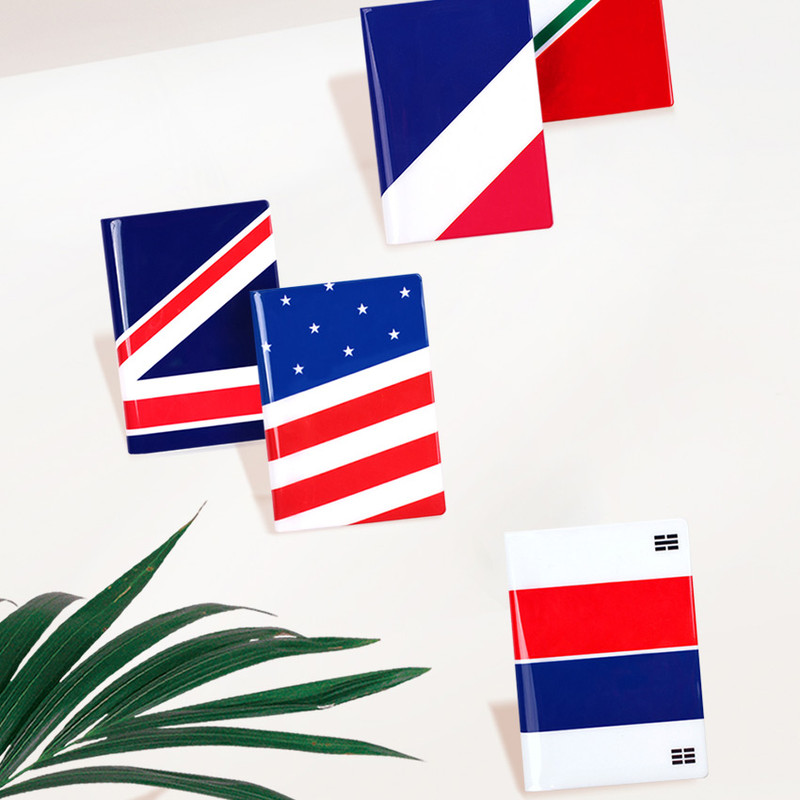 Flag RFID blocking passport case