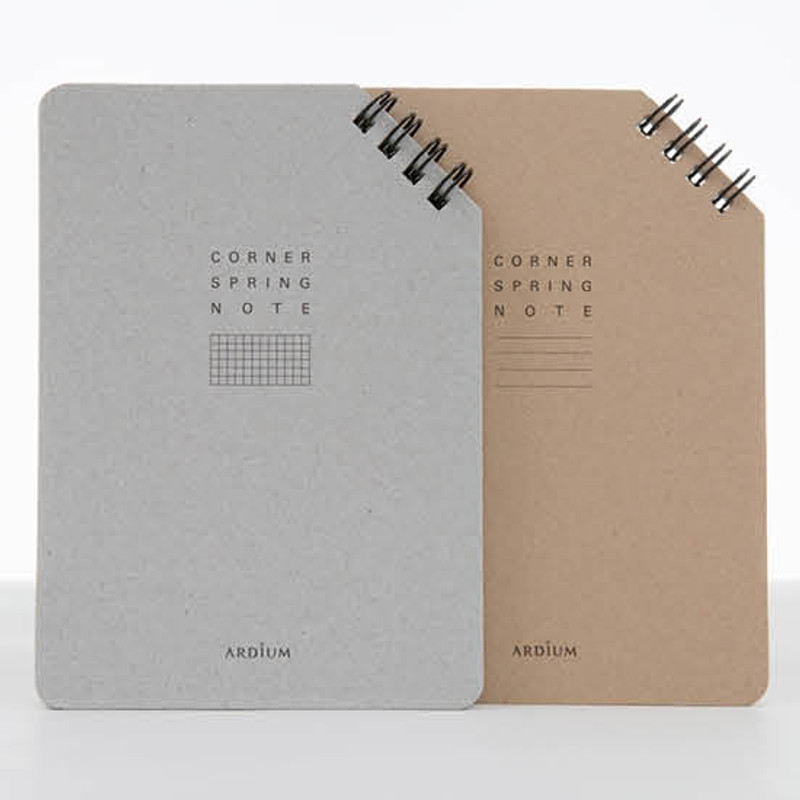 Corner medium spiral lined/grid notebook  Corner medium spiral lined/grid notebook