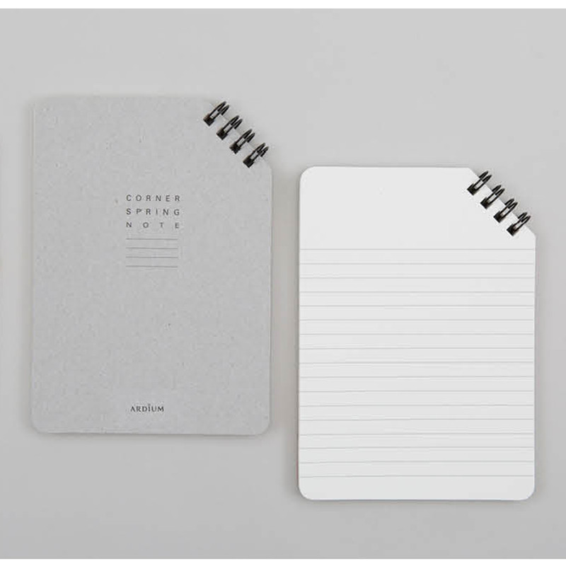 Corner medium spiral lined/grid notebook  Corner medium spiral lined/grid notebook
