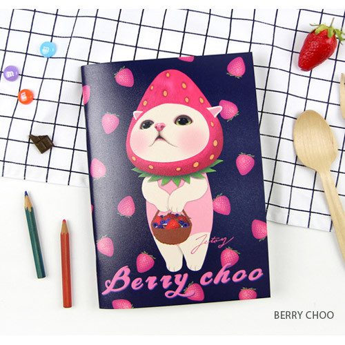 Berry choo - Choo Choo play lined notebook