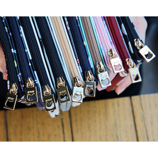 Detail of Choo Choo slim zipper pencil case