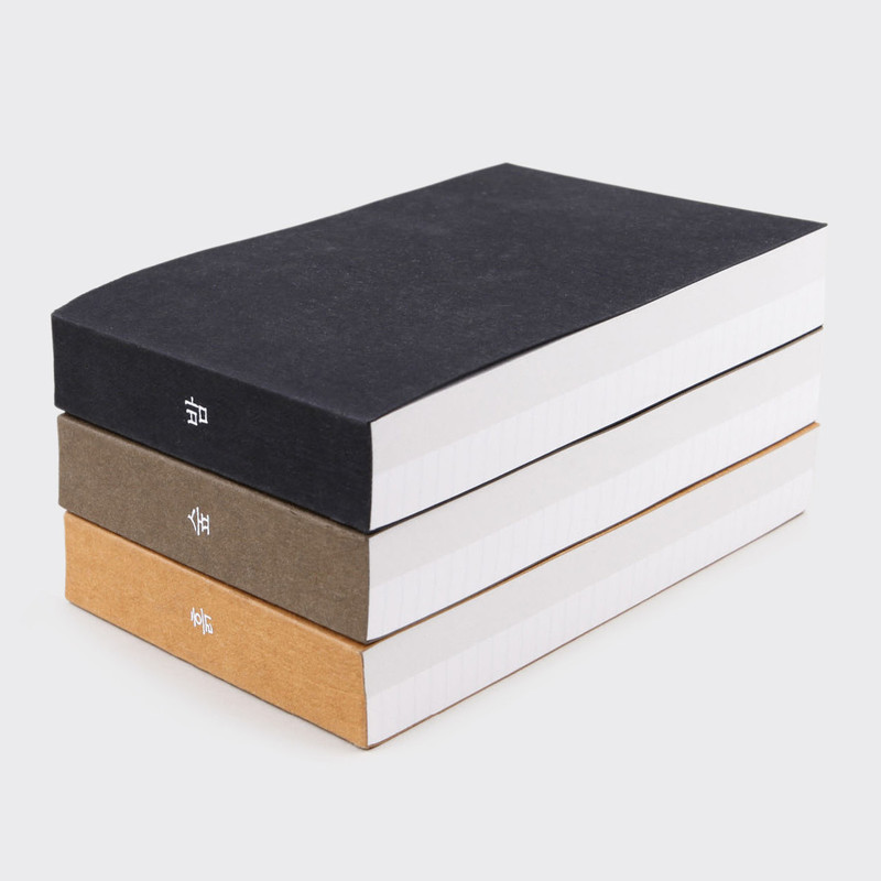 Earth, Forest, Night medium lined and plain notepad