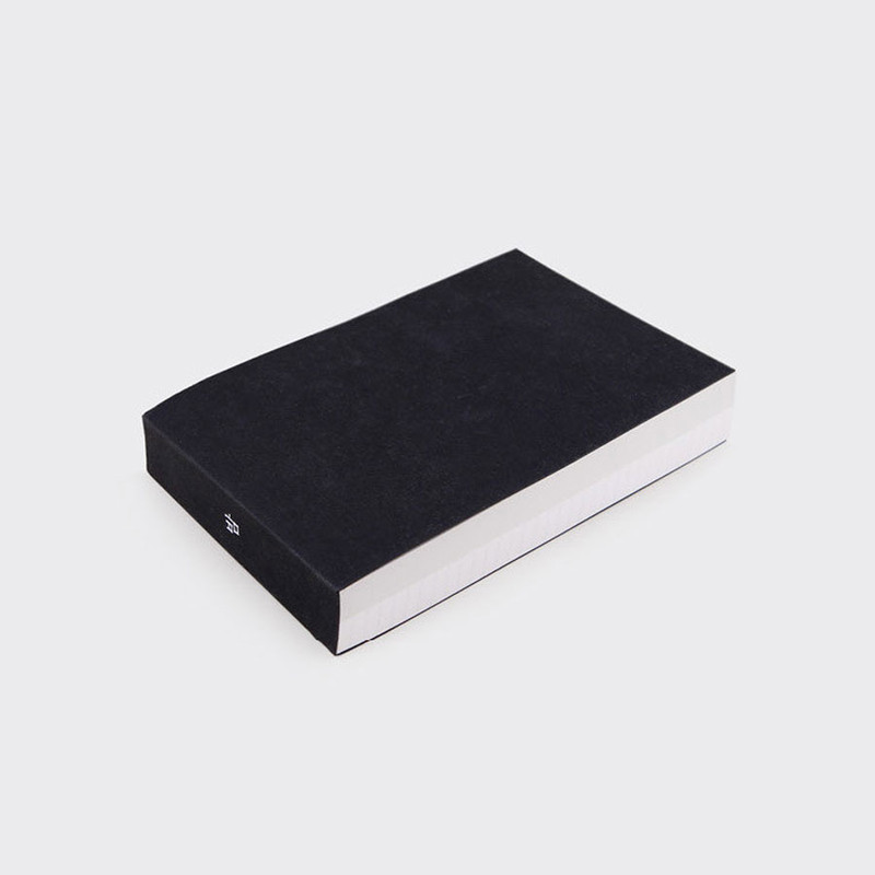 Night medium lined and plain notepad
