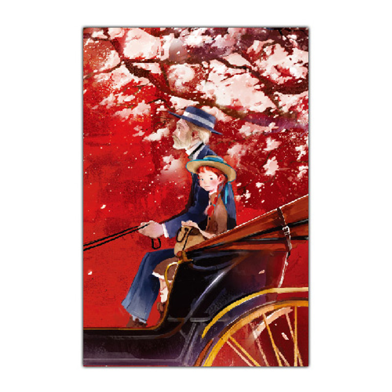 Anne of classic story 108 piece jigsaw puzzle - Red Anne of classic story 108 piece jigsaw puzzle - Red