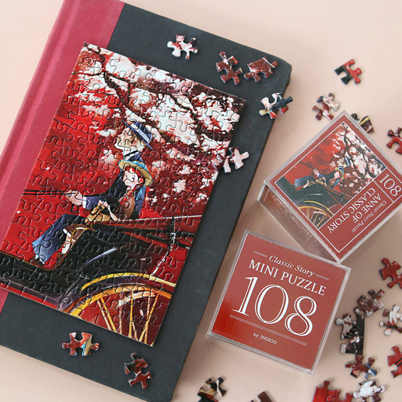 Anne of classic story 108 piece jigsaw puzzle - Red Anne of classic story 108 piece jigsaw puzzle - Red