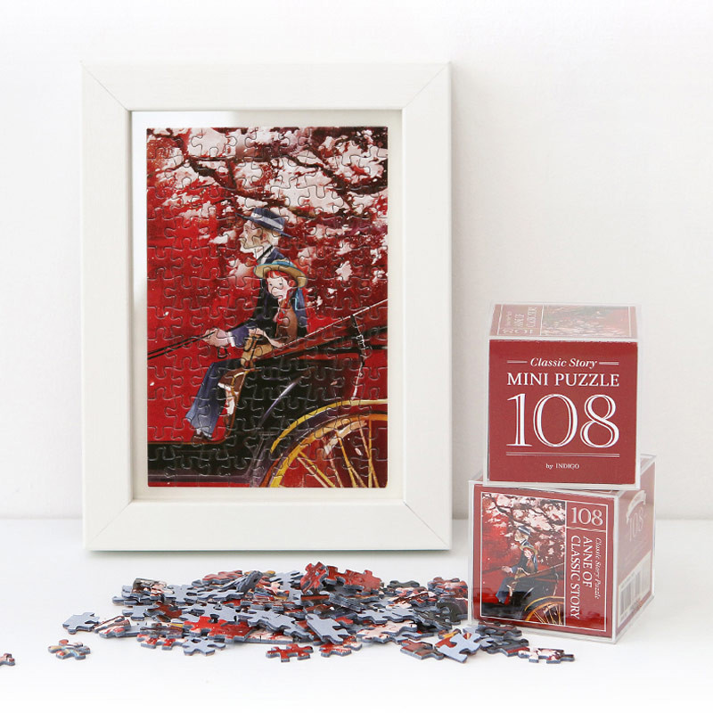 Anne of classic story 108 piece jigsaw puzzle - Red Anne of classic story 108 piece jigsaw puzzle - Red
