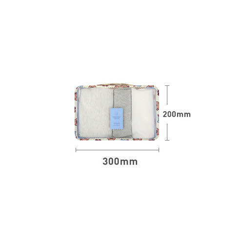 Size of Line friends small travel mesh bag packing organizer 