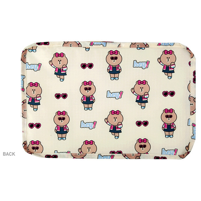 Back - Line friends small travel mesh bag packing organizer 