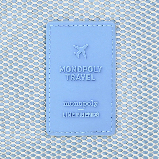 Rubber label - Line friends small travel mesh bag packing organizer 