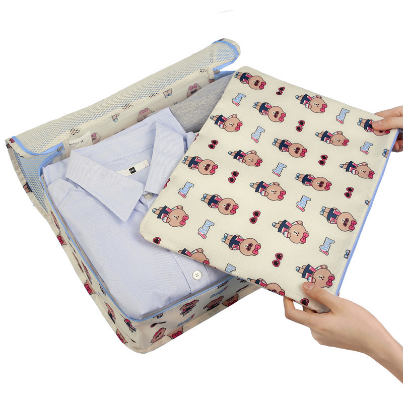 Line friends large travel mesh bag packing organizer 