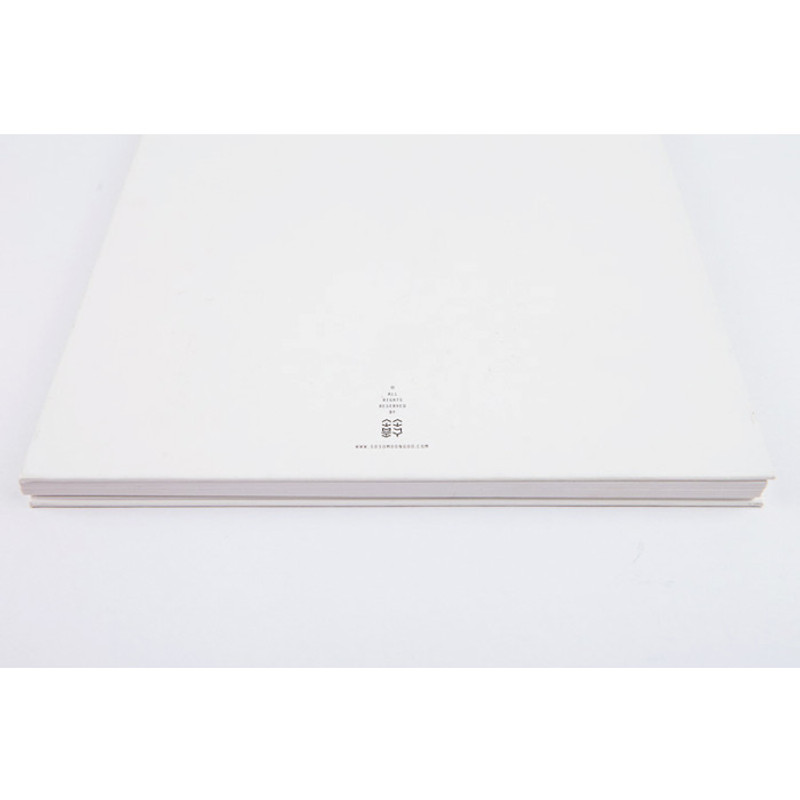 Thickness of Above the sea spiral A4 size drawing notebook 