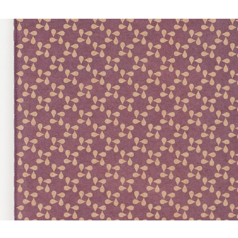 Detail of Vintage pattern sewn bound A5 lined notebook D  Detail of Vintage pattern sewn bound A5 lined notebook D