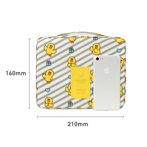 Size of  travel mesh multi pouch bag packing organizer