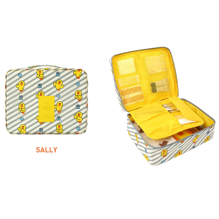 Sally - travel mesh multi large pouch bag packing organizer