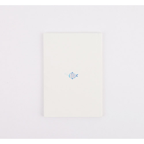 Mermaid illustration small lined notebook