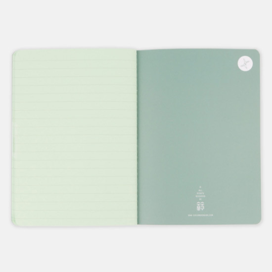 TRA LA LA LA small lined notebook