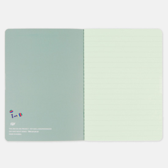 TRA LA LA LA small lined notebook