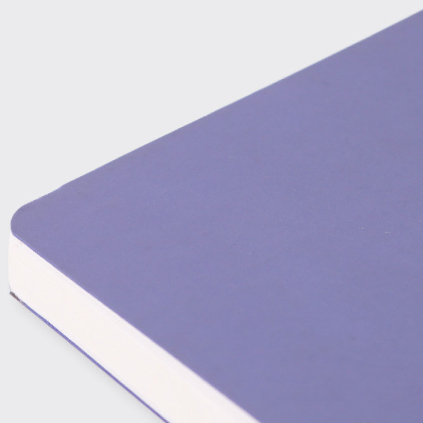 Detail of Misty dawn A5 lined notebook