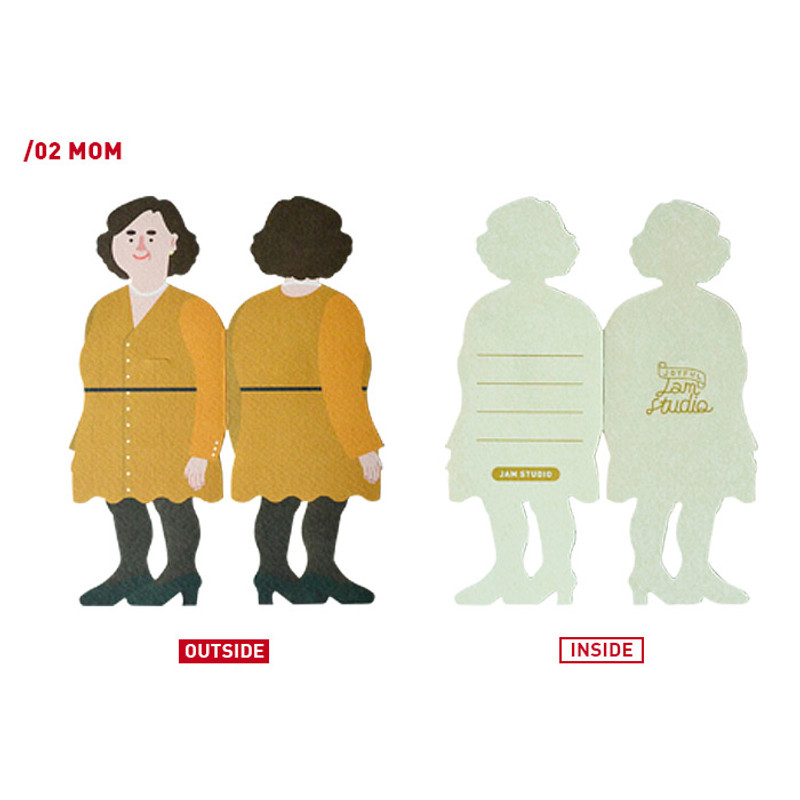 02 Mom - Thanks my dear message card 02 Mom - Thanks my dear message card