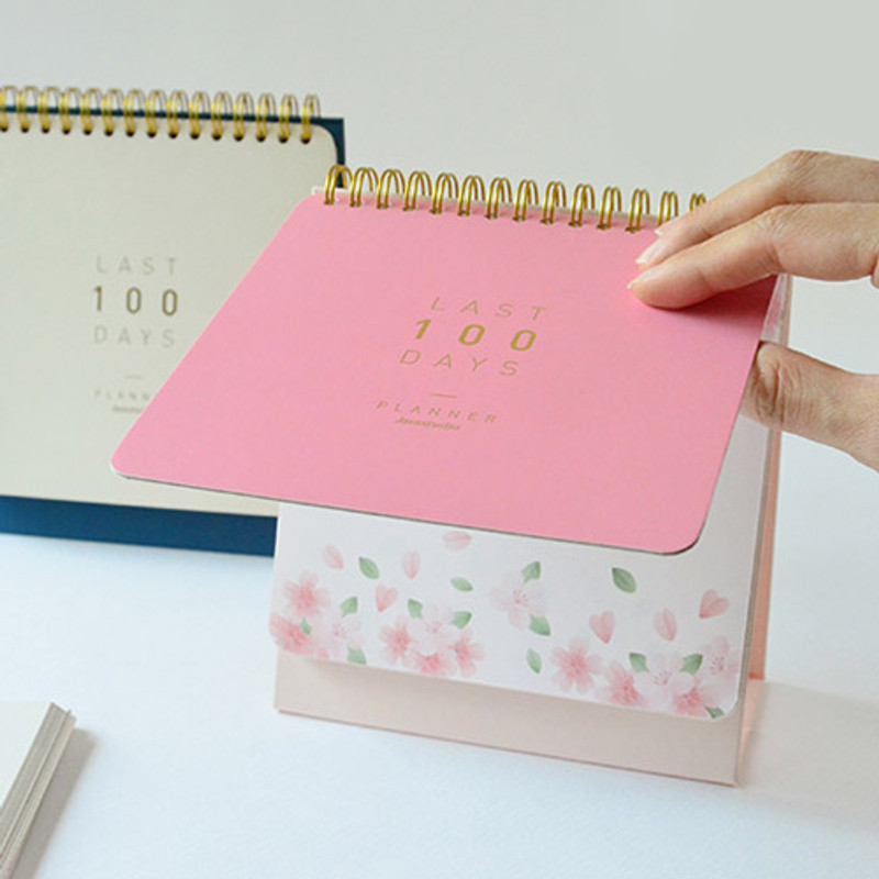Last 100 days spiral undated planner Last 100 days spiral undated planner