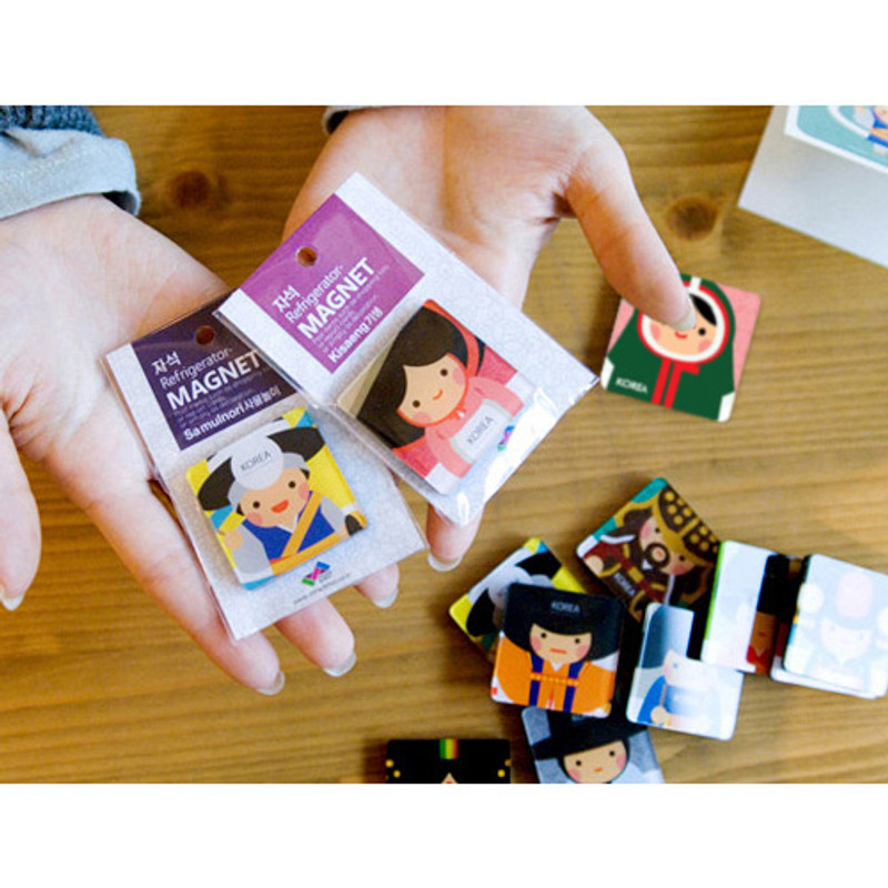 Korean traditional Joseon character magnet