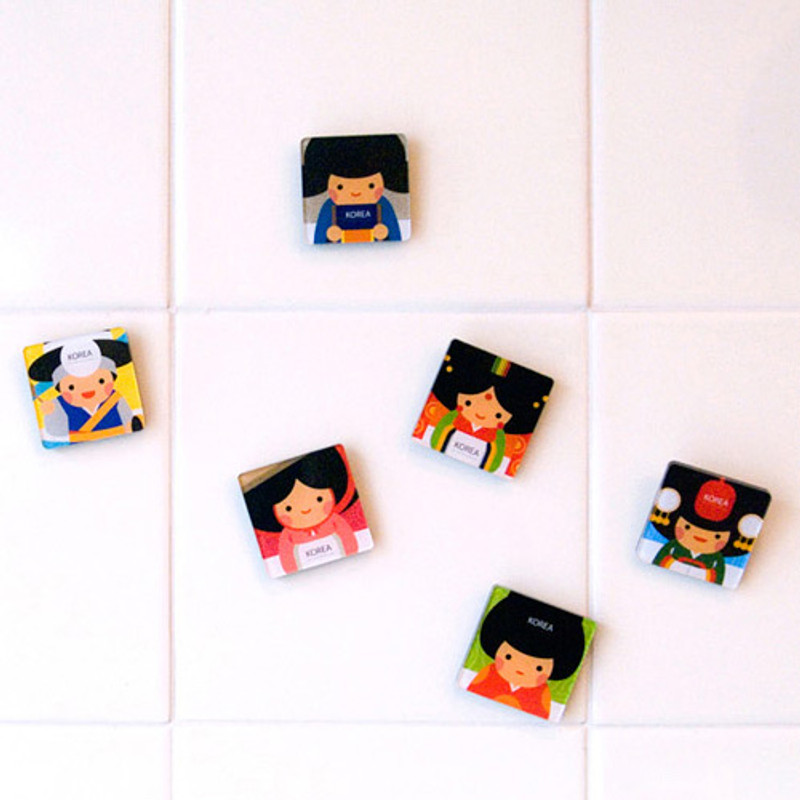 Korean traditional Joseon character magnet