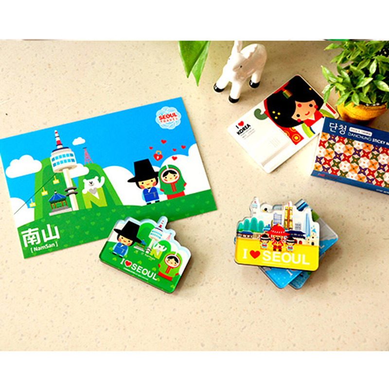 Korean Seoul travel magnet