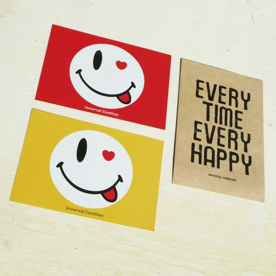 Happy time postcard envelope set
