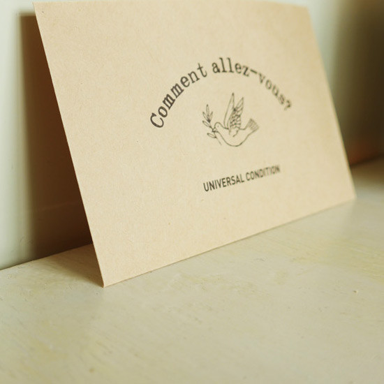 Comment allez-vous small envelope set