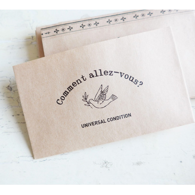 Comment allez-vous small envelope set