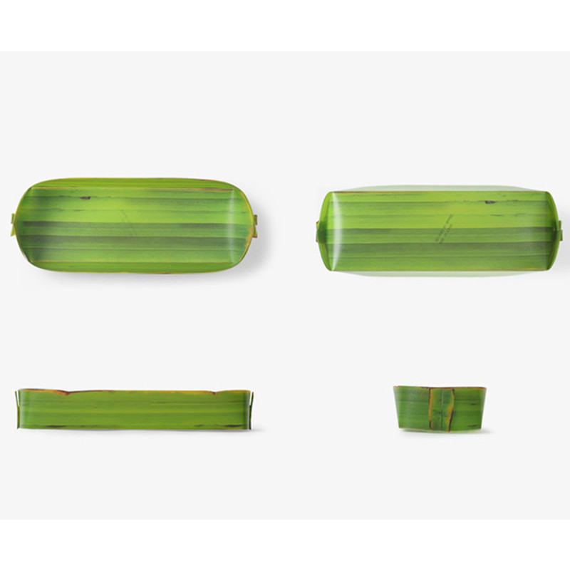 Banana leaf multipurpose tray - long