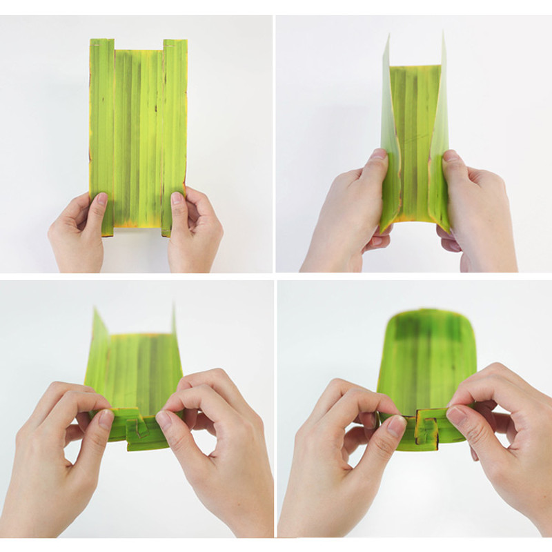 Banana leaf multipurpose tray - long