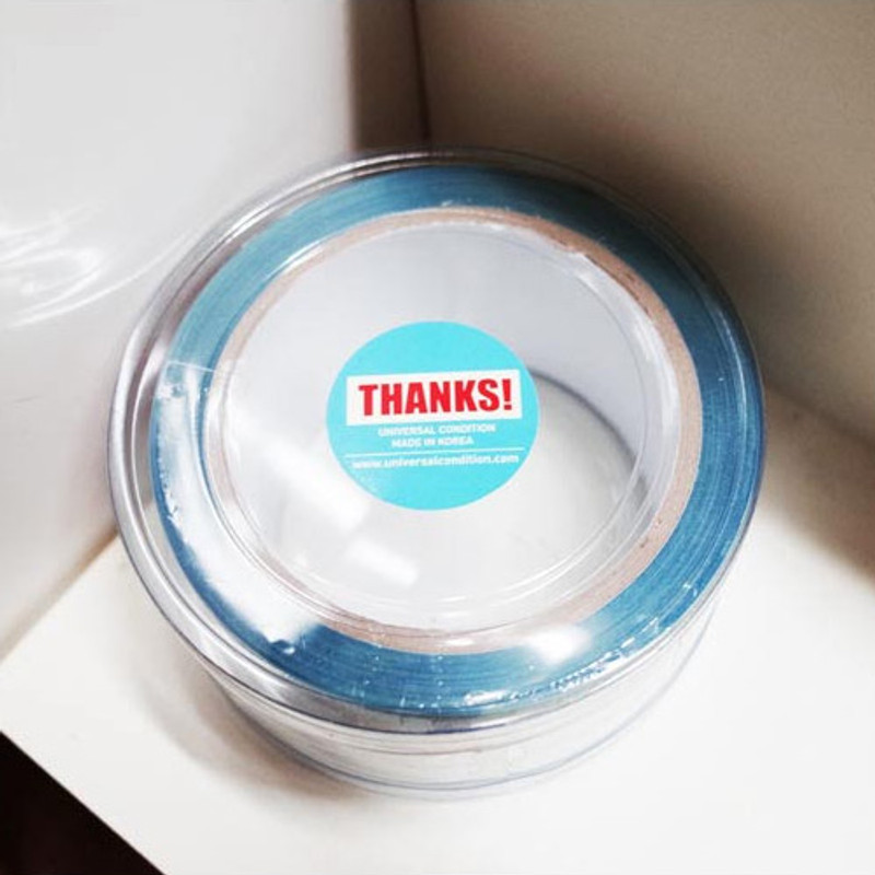 Package for Thanks message packing tape Package for Thanks message packing tape