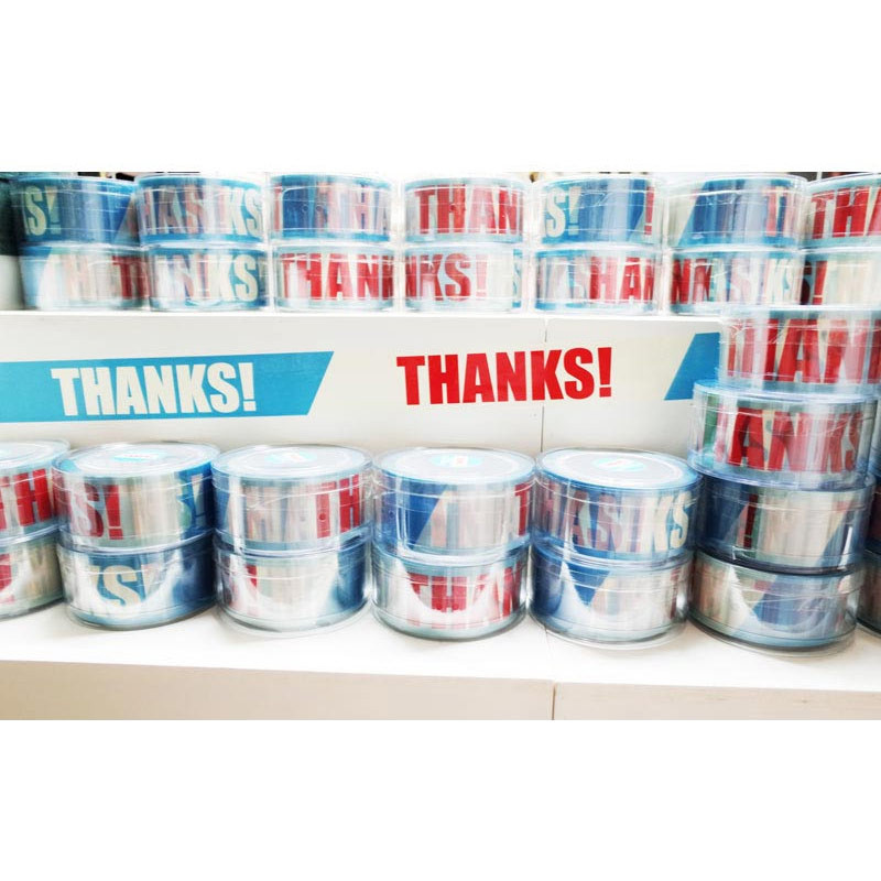 Thanks message packing tape Thanks message packing tape