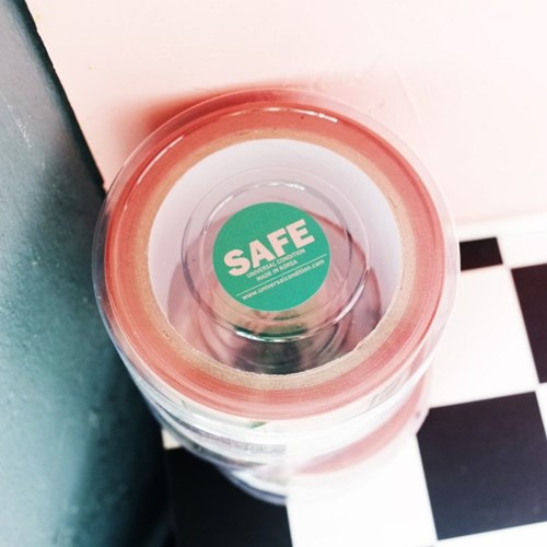 Warning fragile safe message packing tape