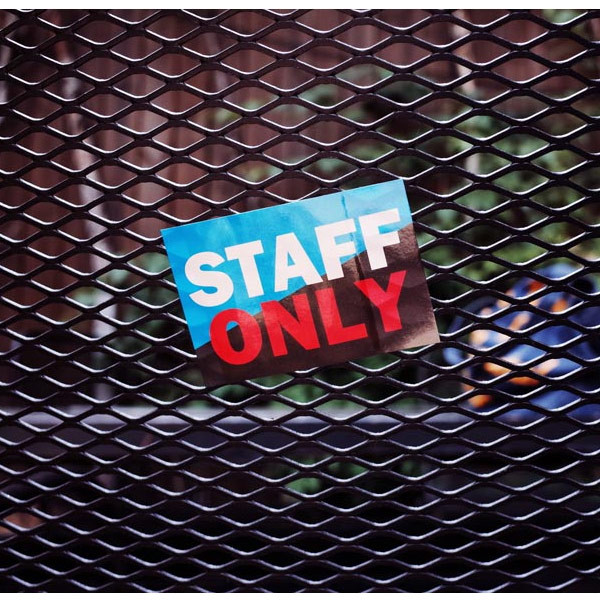 Usage Example of UNIVERSAL CONDITION Retro Mini Sign Decorative Sticker Set