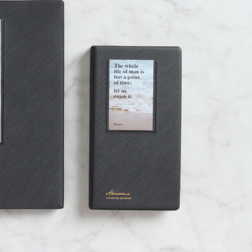 Deep gray - Awesome instax mini slip in photo album