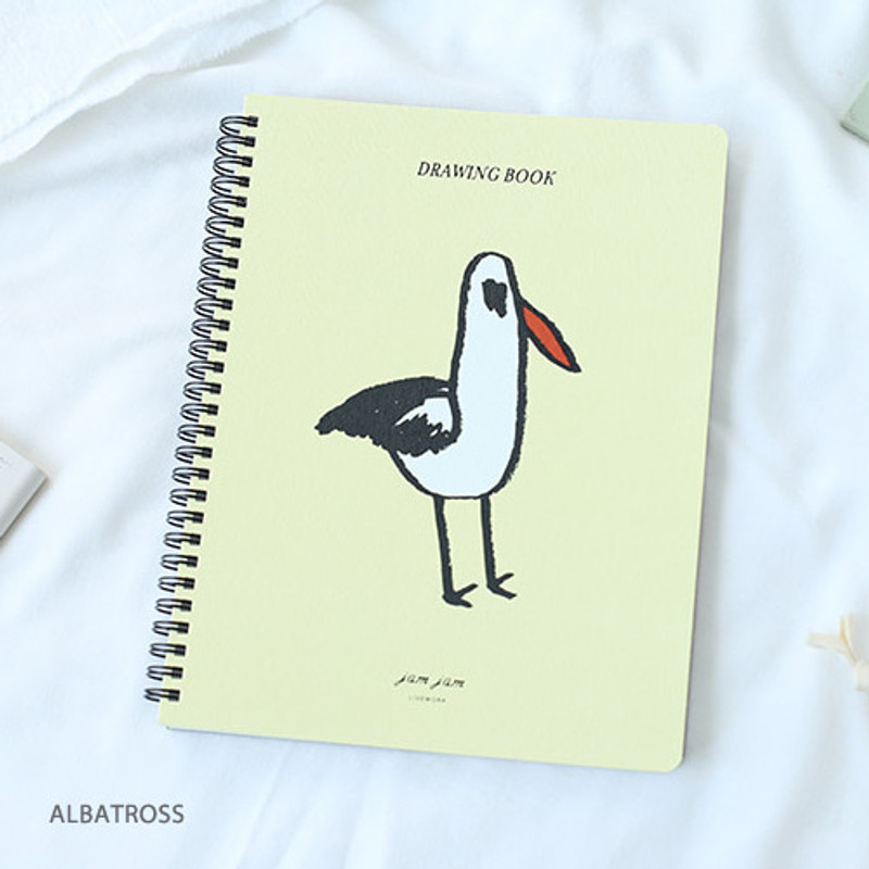 Albatross - Jam Jam spiral drawing notebook Albatross - Jam Jam spiral drawing notebook
