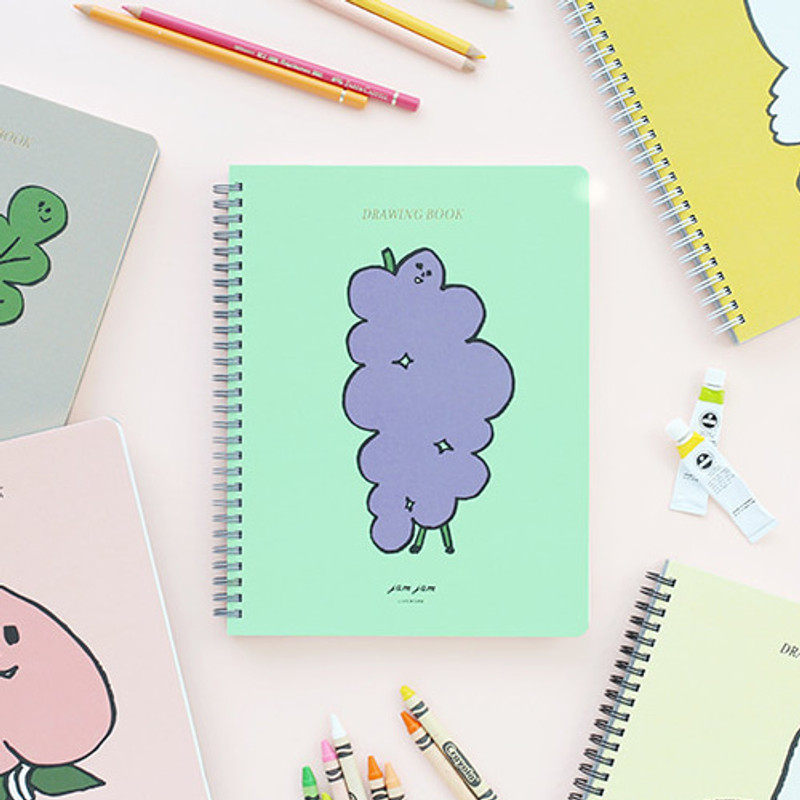 Jam Jam spiral drawing notebook Jam Jam spiral drawing notebook