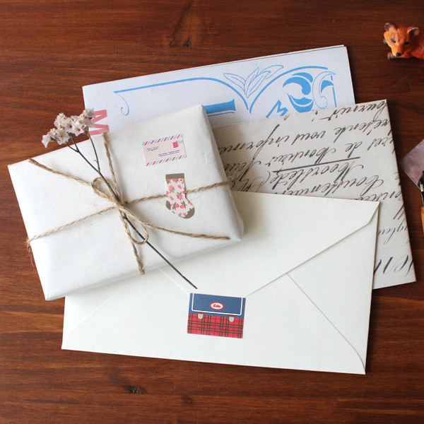 Usage example - Gentle Wave Retro Miniature deco paper sticker