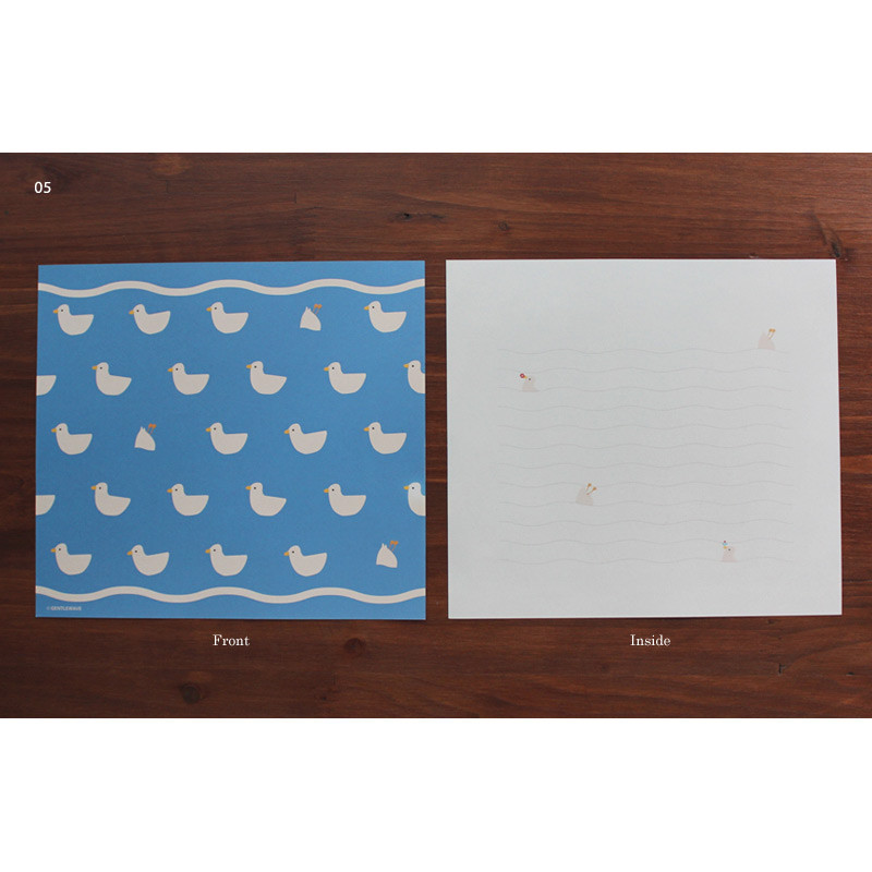 05 - Nature rolled up letter with label and string