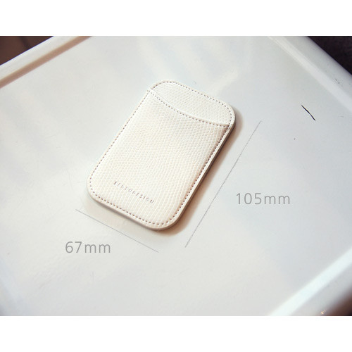 Size of Simple two tone flat card holder