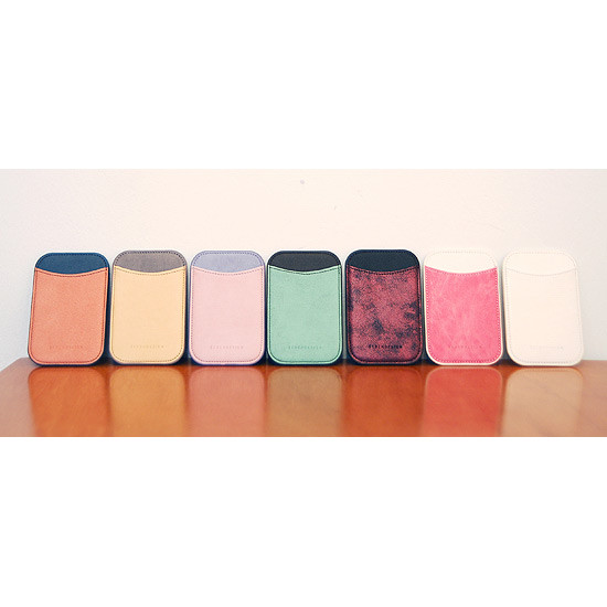 Simple two tone flat card holder