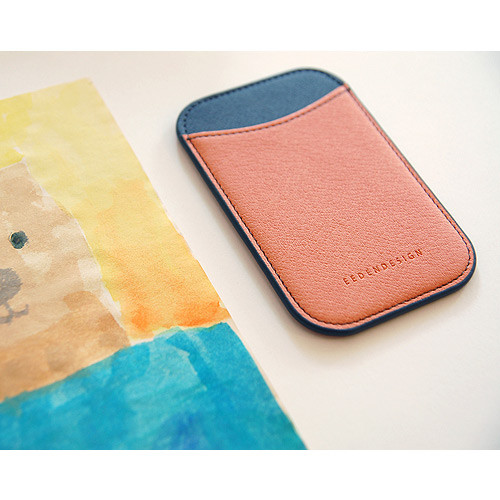 01 - Simple two tone flat card holder